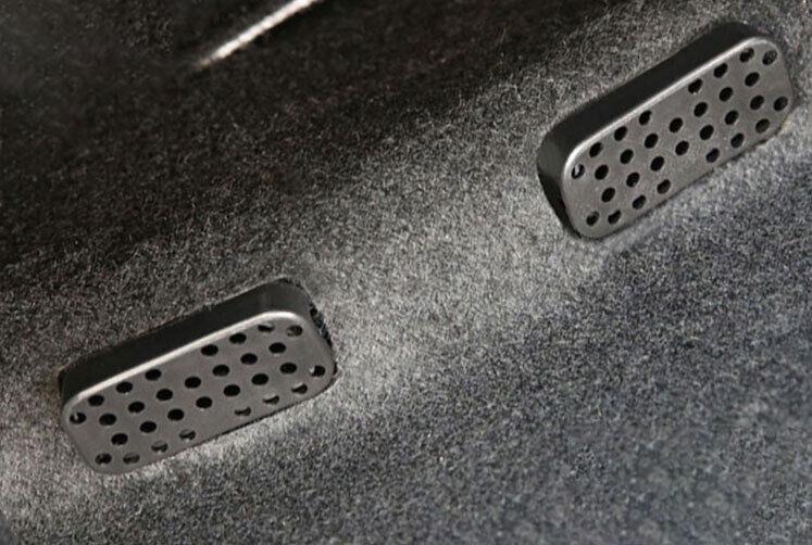 for Infiniti QX50 2019-2023 Matte Black for Seat Lower Dust Cover Cover Trim 4PCS