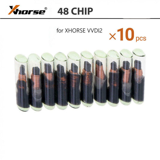 NEW 10Pcs ID48 Chip For VVDI2 48 Transponder Copier Car Key Chips