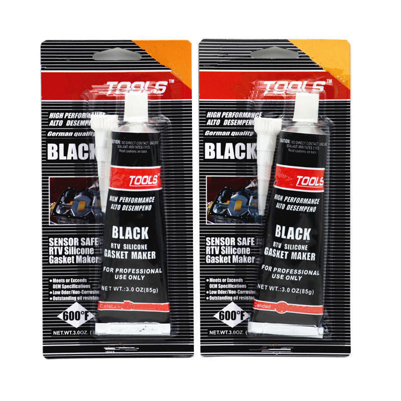 Black Gel Sealant Maintenance Tool Sealant Car Engine Gearbox Cylinder Seal Glue