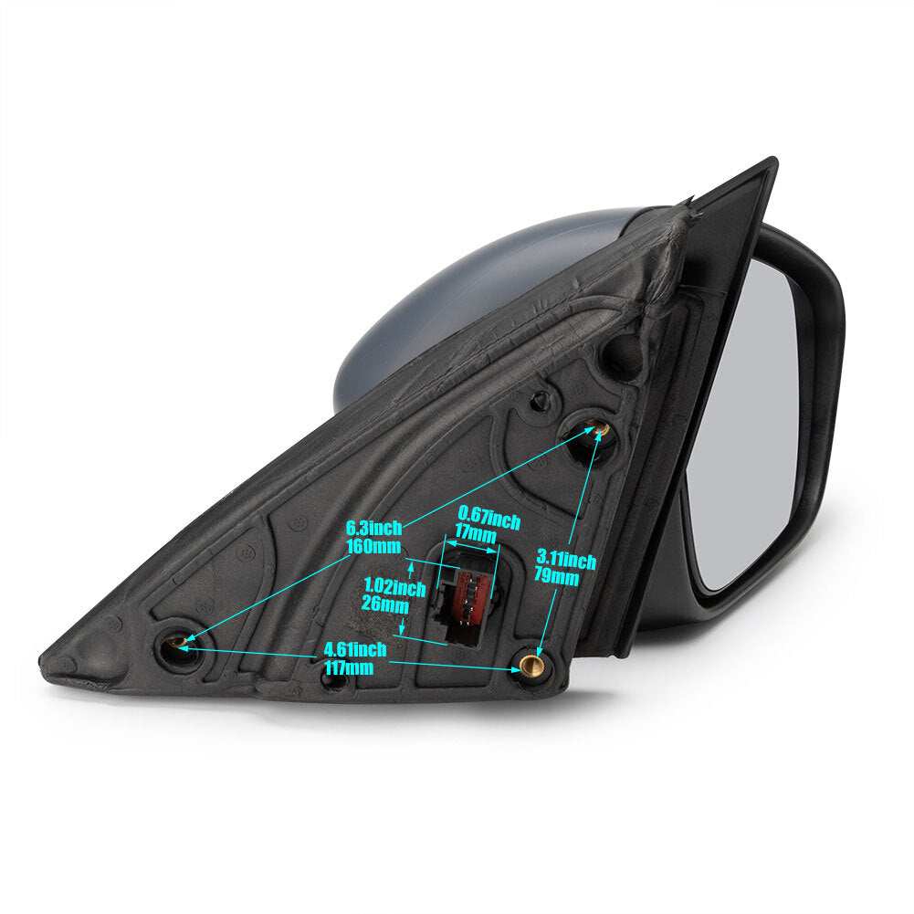 1 LJ6Z-17682-DA Right-side passenger mirror for Ford Escape 2020 - 2023 01 2002