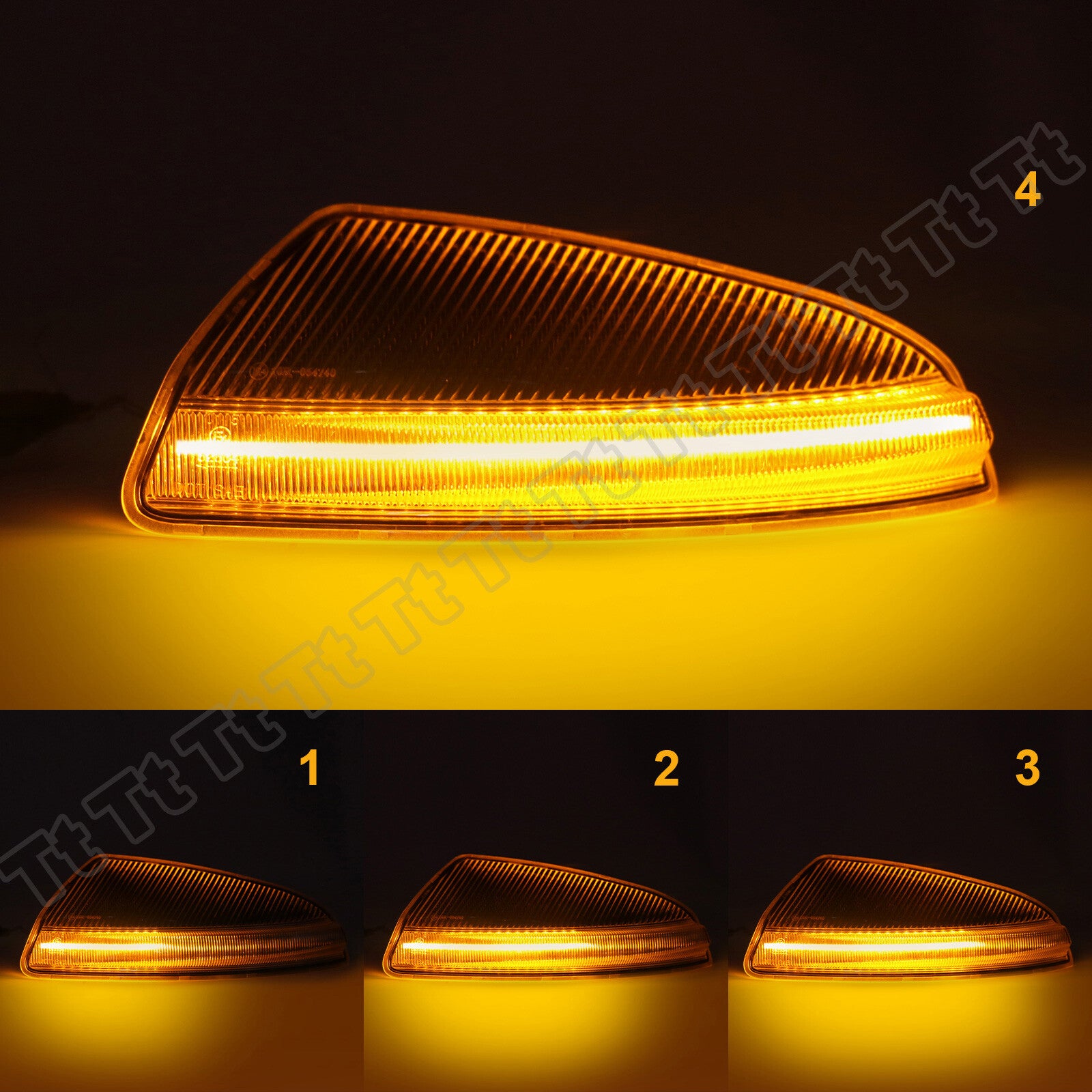LED side mirror turn signals are applicable to for Mercedes W164, C250, C300, C350, C63, and AMG models manufactured between August 15th and 2015.