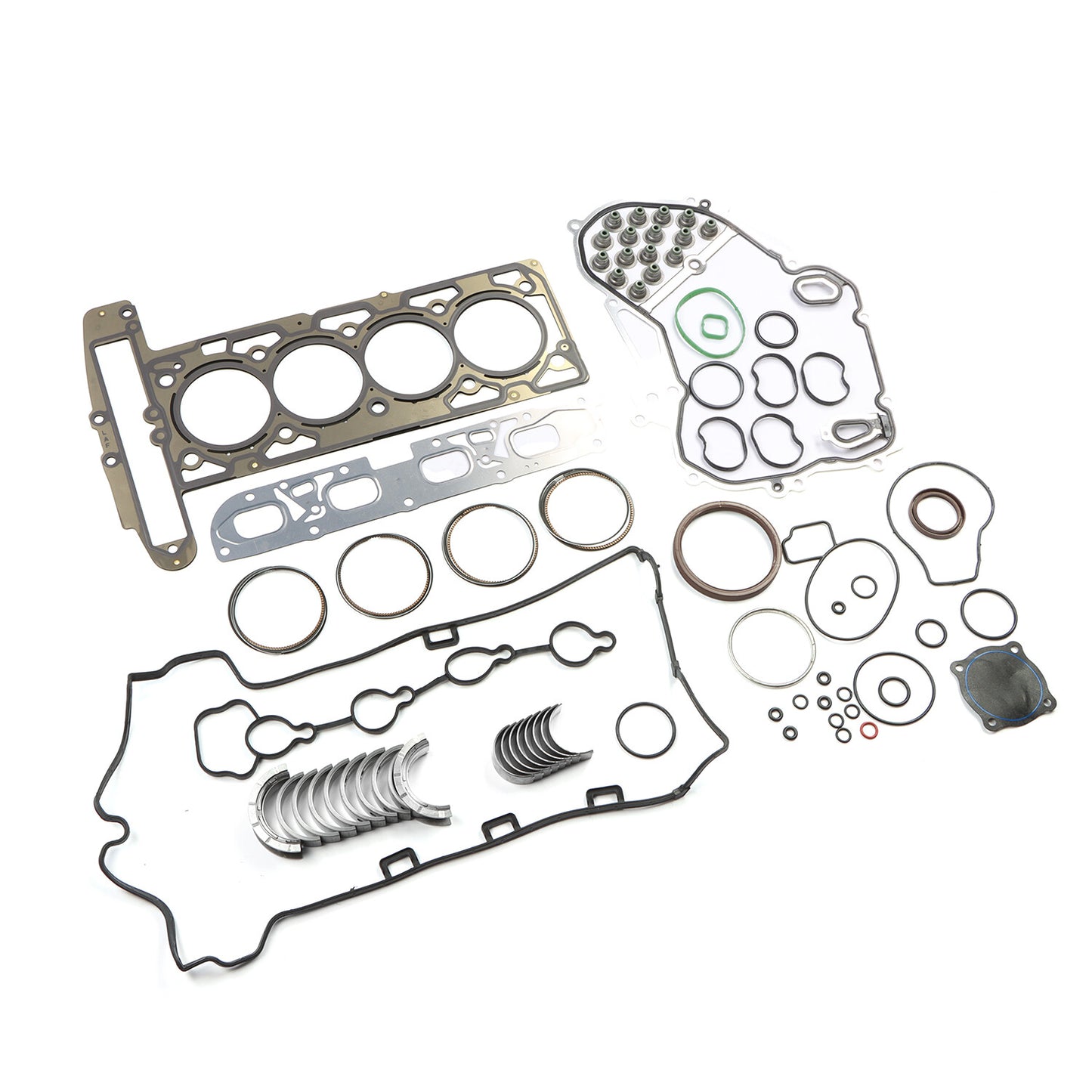 for Buick for Chevrolet for Pontiac for Saturn 06-17 2.4L Full Gasket Set Bearings Rings
