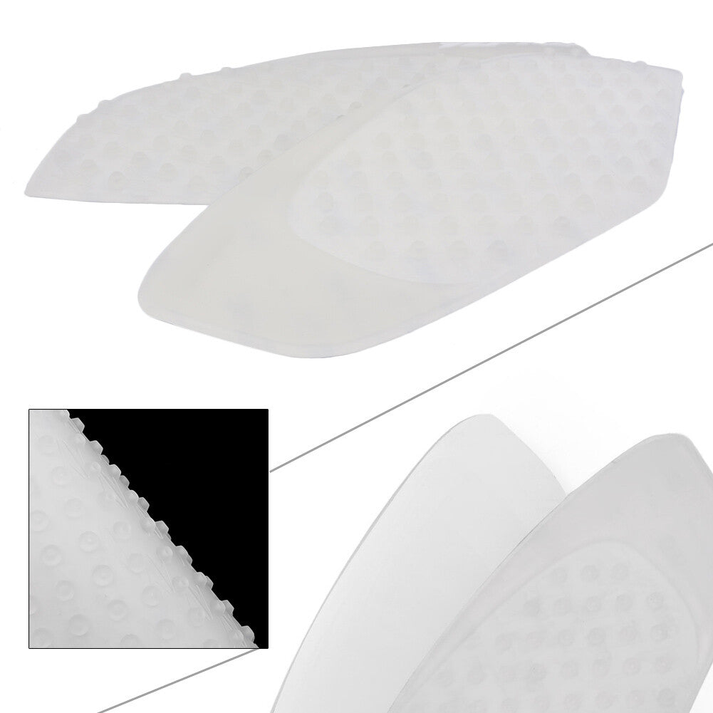 Tank Traction Side Pad Gas Fuel Knee Grip Decals Fit for KAWASAKI ZX-6R 07 08