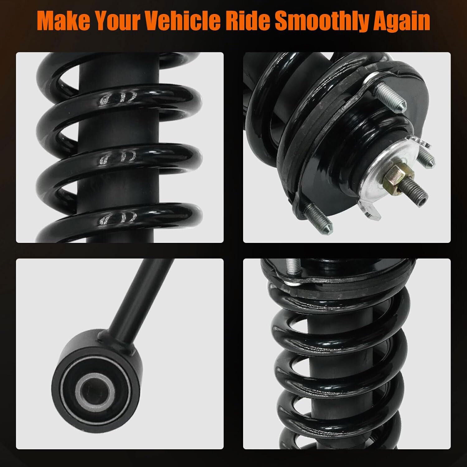4-piece adaptive front and rear shock absorber kit for Chevrolet for Corvette C5 97-02 5.7L 