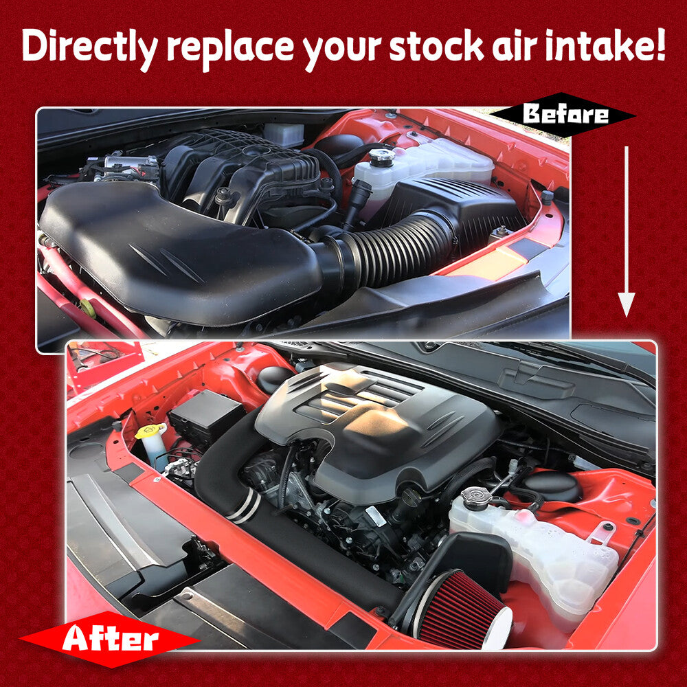 Cold Air Intake Filter Heat Shield For 2011-2020 Charger for Challenger 300 3.6L V6