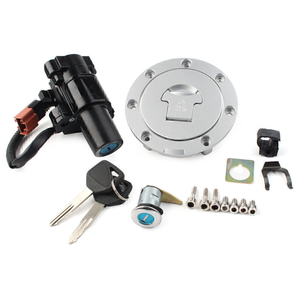For 2007-14 for Honda CBR1000RR CBR 600RR Ignition Switch Fuel Gas Cap for Seat Lock Key