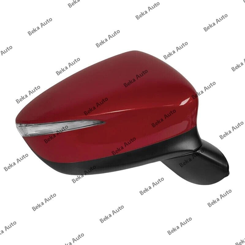 Left side applicable to for Mazda CX-5 2015-2016 red heated turn signal mirror