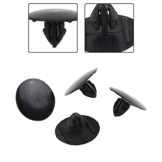 Black retaining clips for Toyota 90467-09050. Plastic retainer, new.