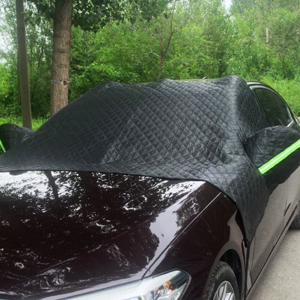 2.2x1.45m Car Sedan Windshield Cover All Weather 4-season Car Cover Snow and Ice