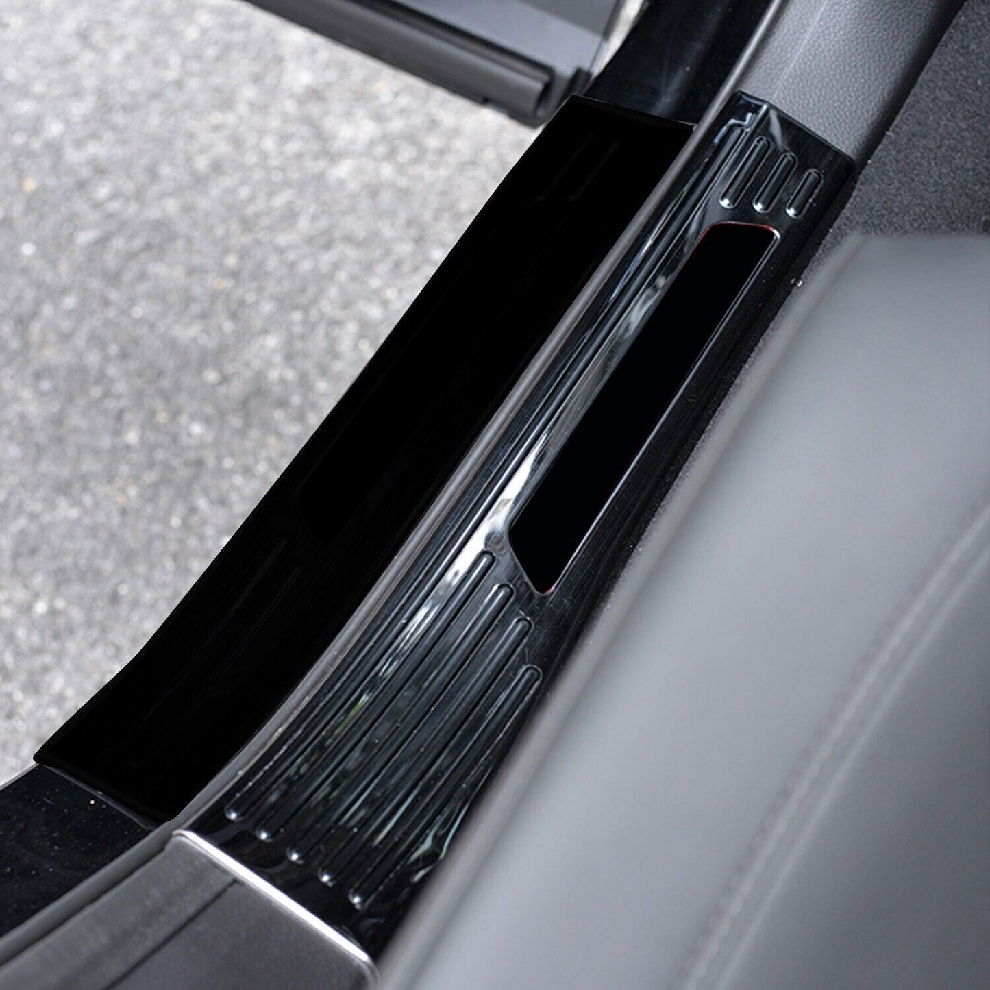 for Honda CR-V CRV 2023-2024 Black Inner Door Guard Sill Plate Covers Protector