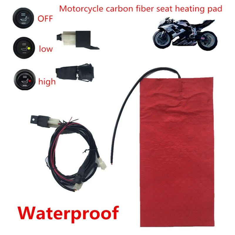 Motorcycle Carbon Fiber for Seat Heater Cover Heating Pad Carbon Fiber Heating Wire