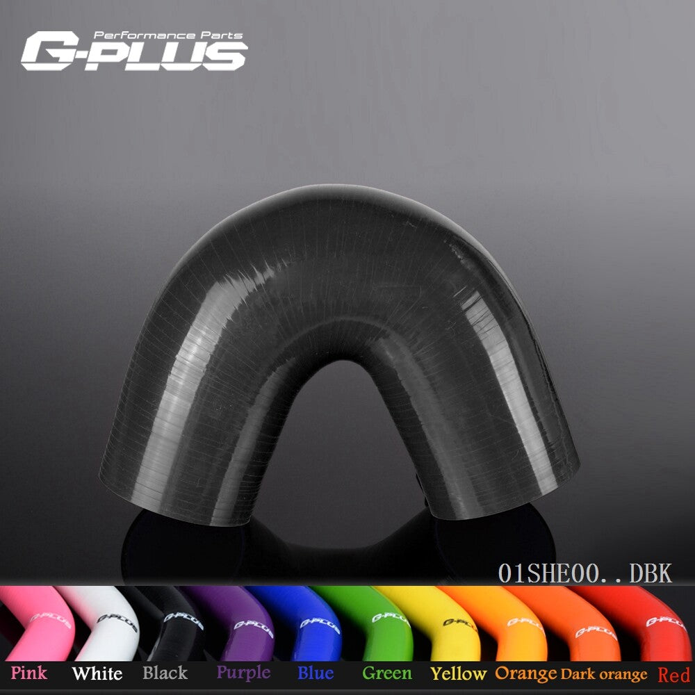 new fits 2 1 1/16 inch 68 mm 135 degree hose turbine silicone elbow joint hose