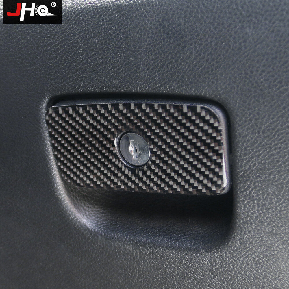 for Jeep Grand Cherokee 2014-2020 Real Carbon Fiber Glove Box Handle Trim Cover