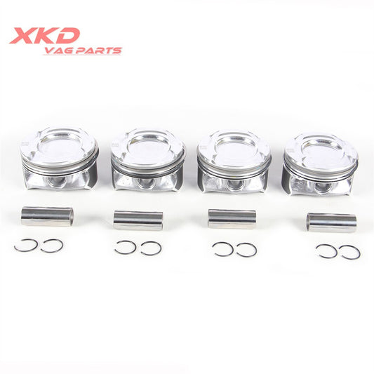M270 1.6T engine piston and ring assembly ¦Õ20 mm fits for Mercedes-Benz A200 B200