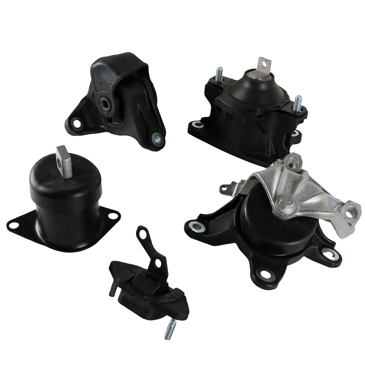 5x Engine Motor  Trans Mount Set for 2008-2012 for Honda Accord 2.4L Auto Trans