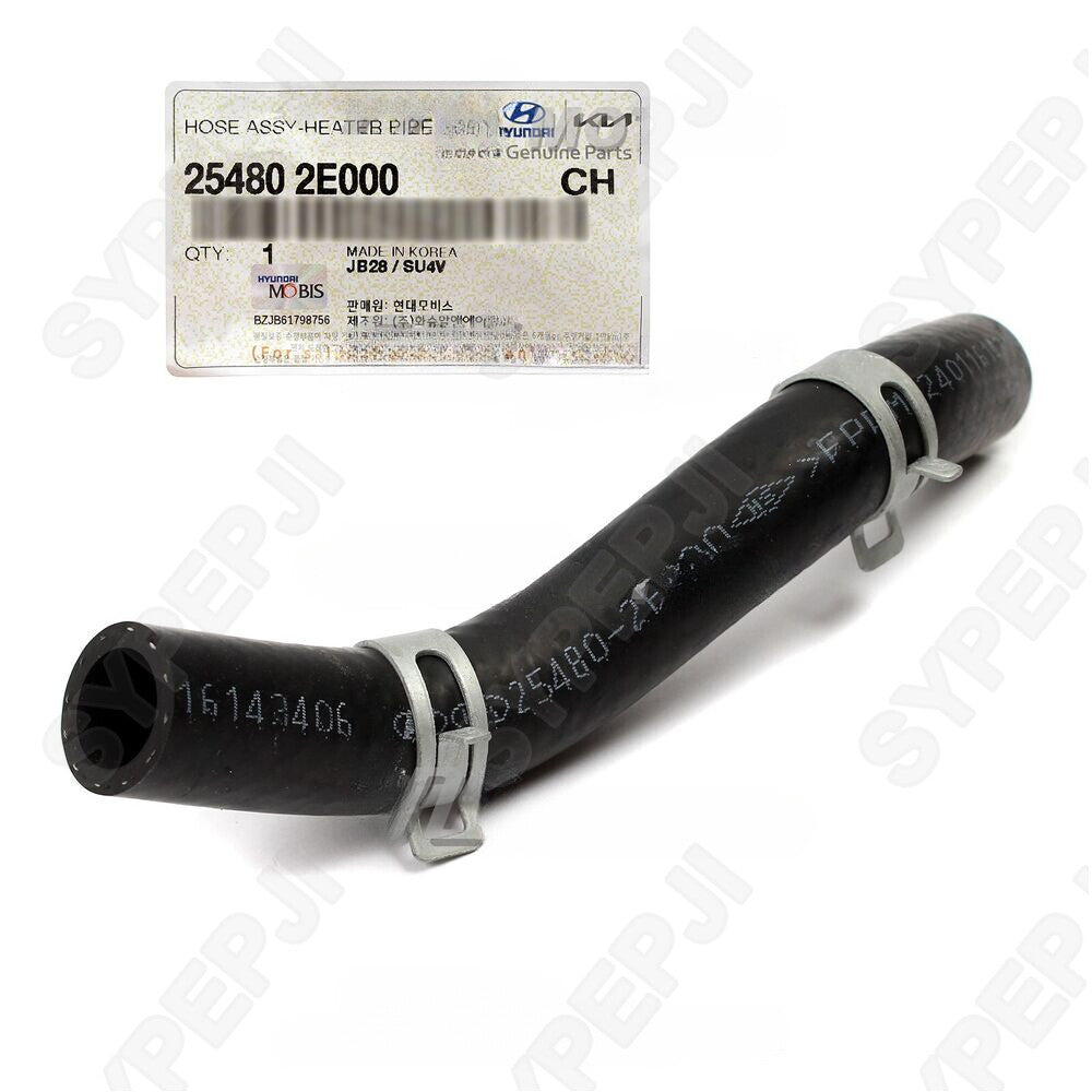 coolant hoses for 2011-2021 for Elantra Kona for Tucson for Veloster 25480-2E000 Equipment Manufacturer ( )