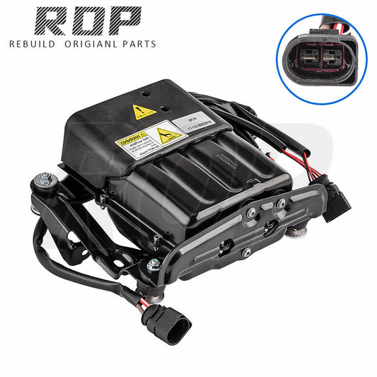 Air Ride Suspension Compressor Pump with Cage for Porsche for Cayenne 970 2009-2016
