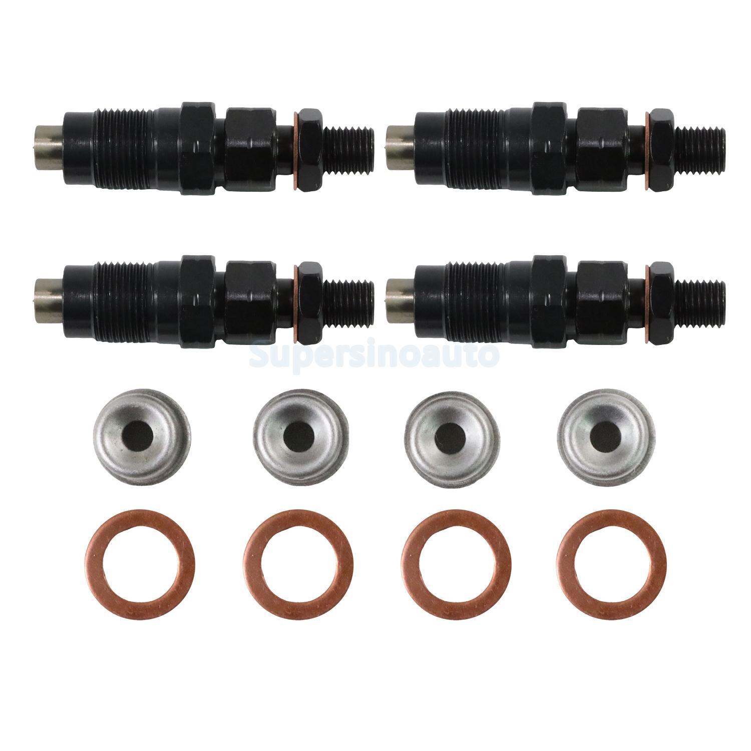 4PCS D21 2.7L Engine Fuel Injectors 16600-43G23 For Diesel for NISSAN NAVARA TD27