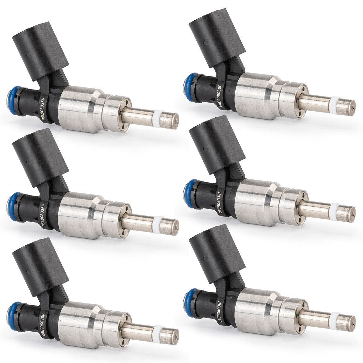 6Pcs 06E906036F Fuel Injectors For 2008-2012 for Audi Q5 for A4 for A5 for A6 2.0 2.8L 3.0L 3.2L