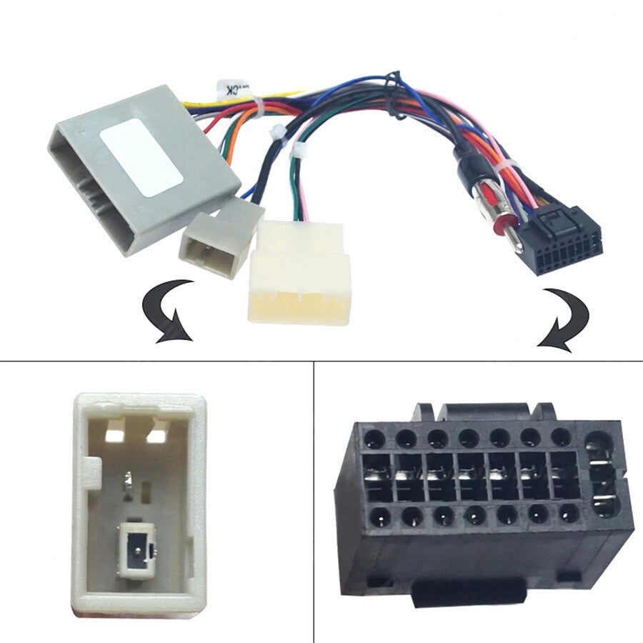 16Pin Car Radio Stereo Wiring Harness Plug Adapter for Honda for Civic CRV 2006-2009