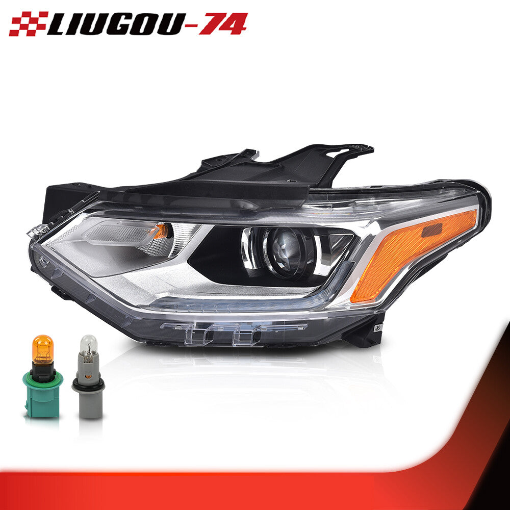 Suitable for 2018-2021 for Chevrolet Traverse HID headlights with LED DRLs and driver's side drive in the USA.