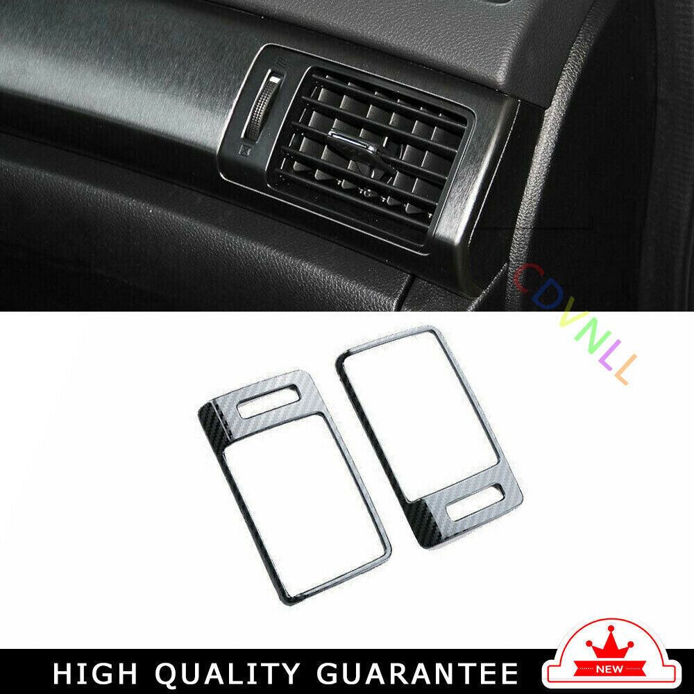 Air Conditioning Air Outlet Vent for Honda Accord 2014-2017 Steel Carbon Fiber