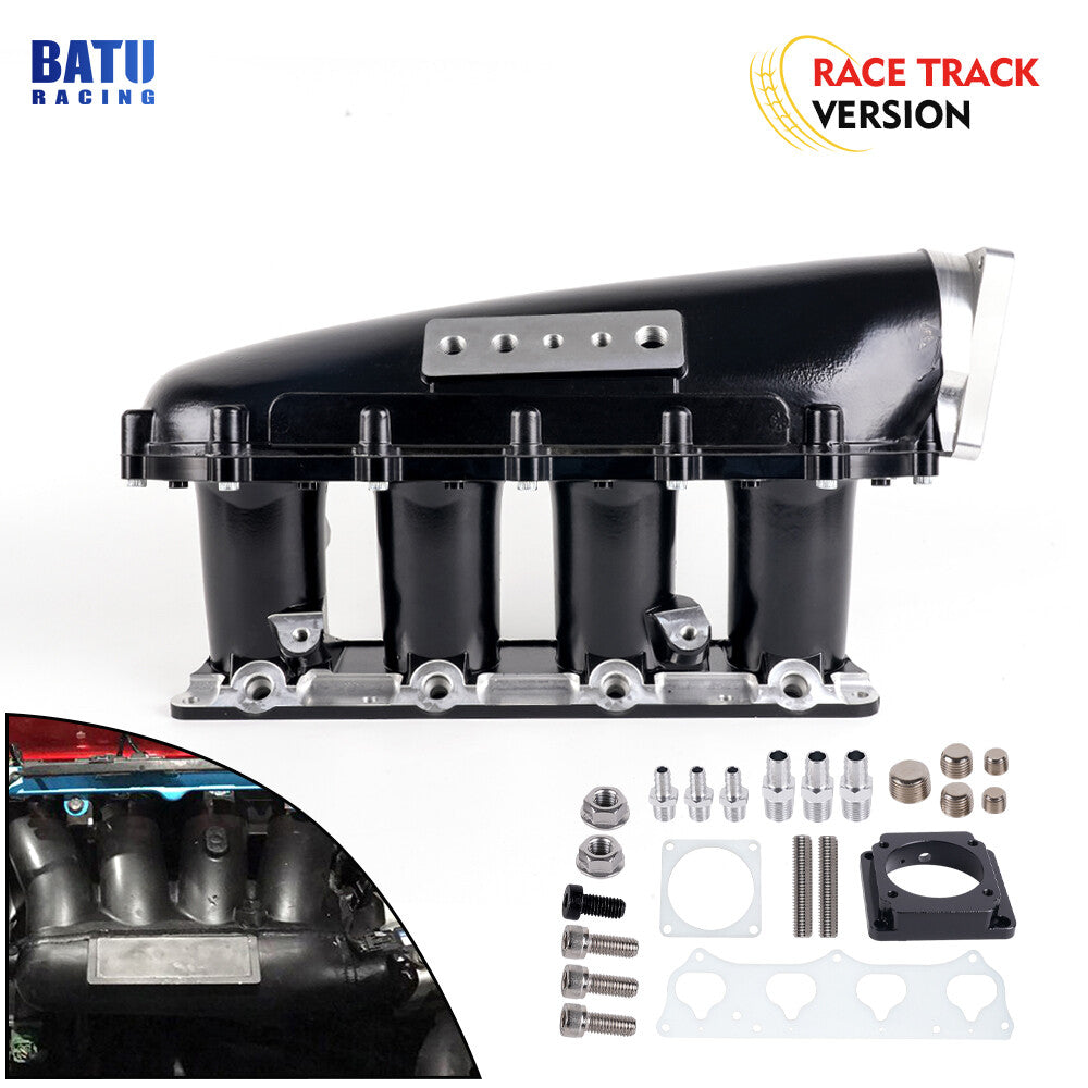 Black Ultra Series Race Intake Manifold Kit for Honda for Civic Si K20A2 2002-2005