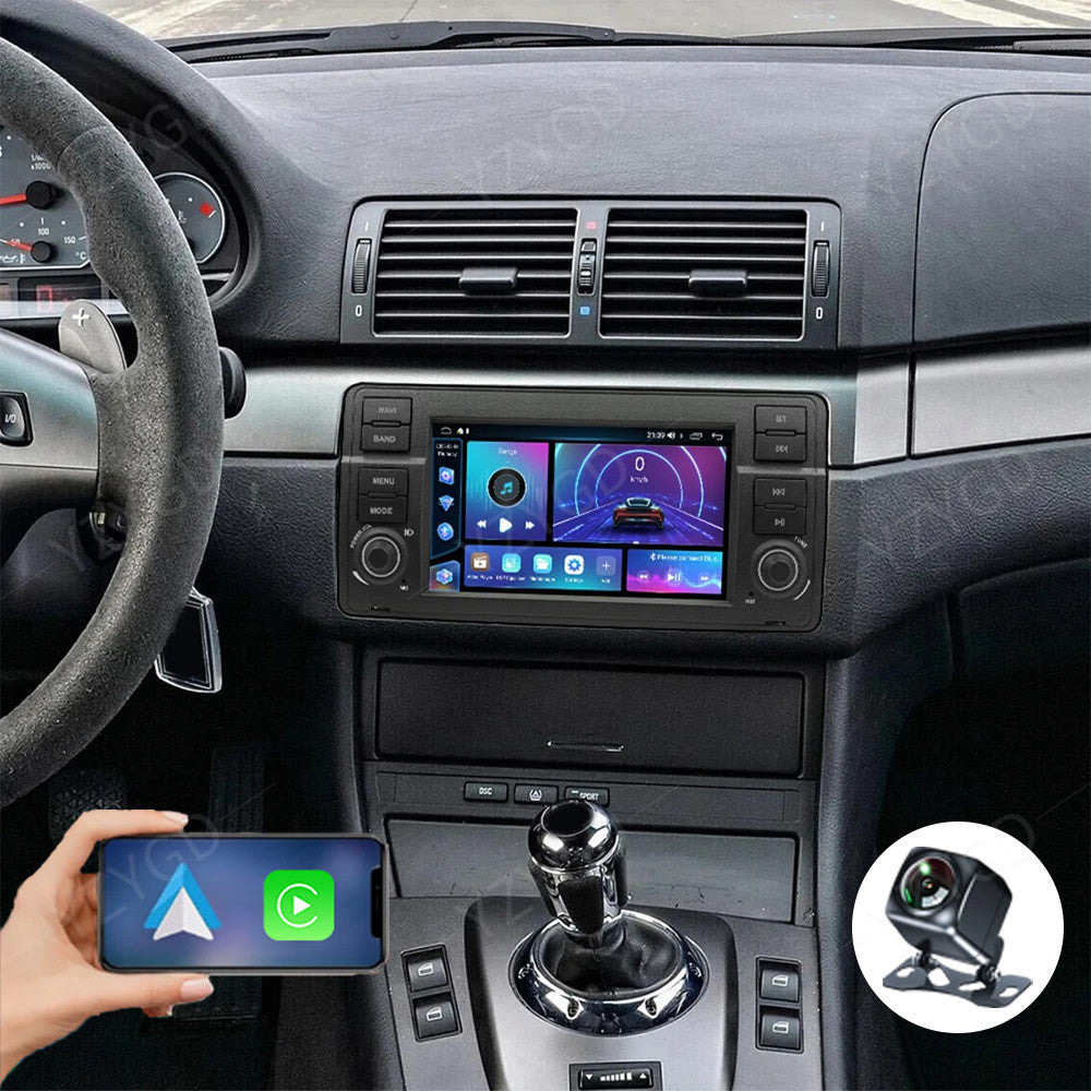 Android CarPlay Car Radio for BMW for MG ZT 2001-2005 GPS Navi Stereo Screen 2+32GB