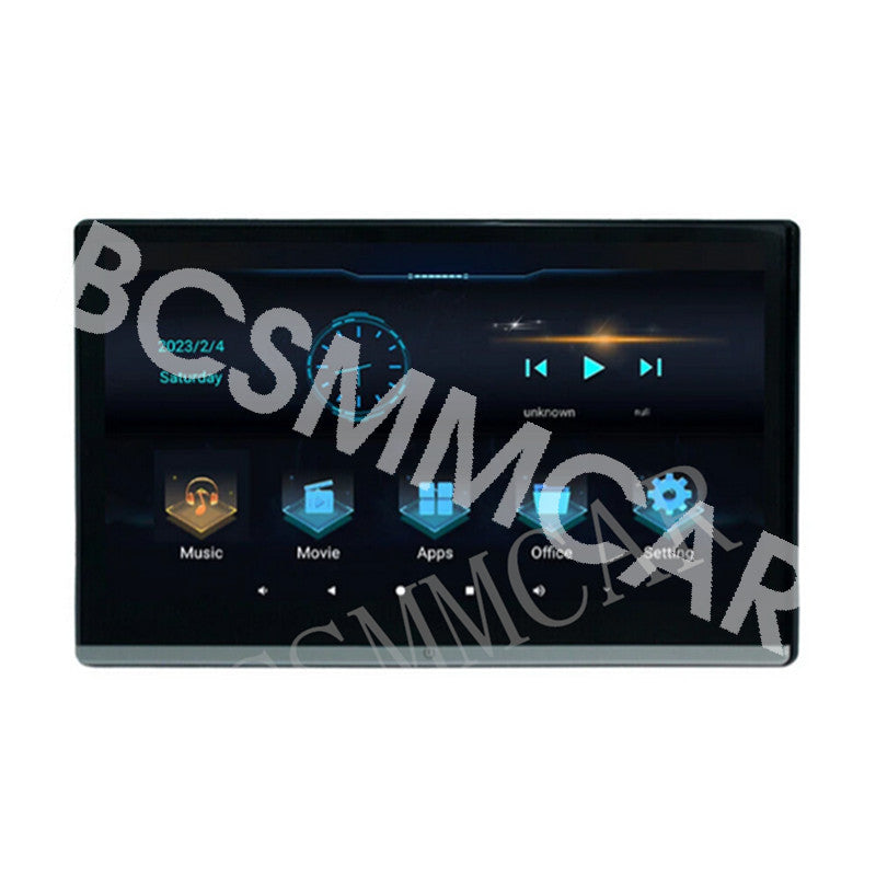 11.6Inch Car Headrest Player Rear Auto Monitor Video USB TF WIFI BT Androind 11