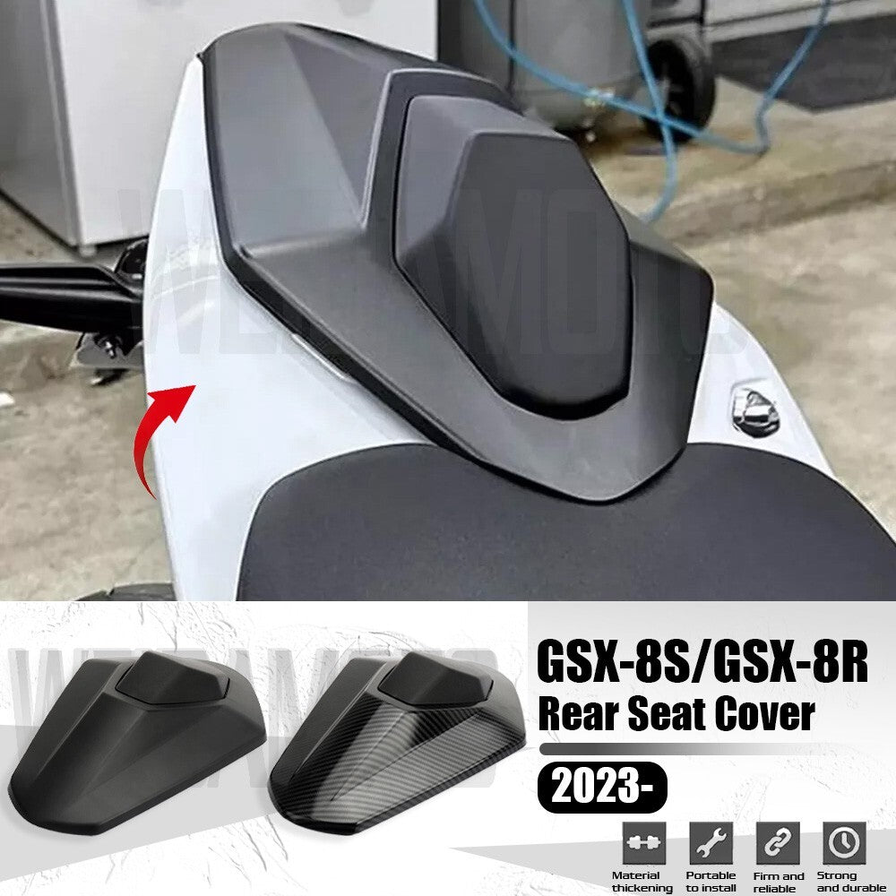 Motorcycle Pillion Rear for Seat Cover Cowl Fairing for Suzuki GSX-8S 2023 2024