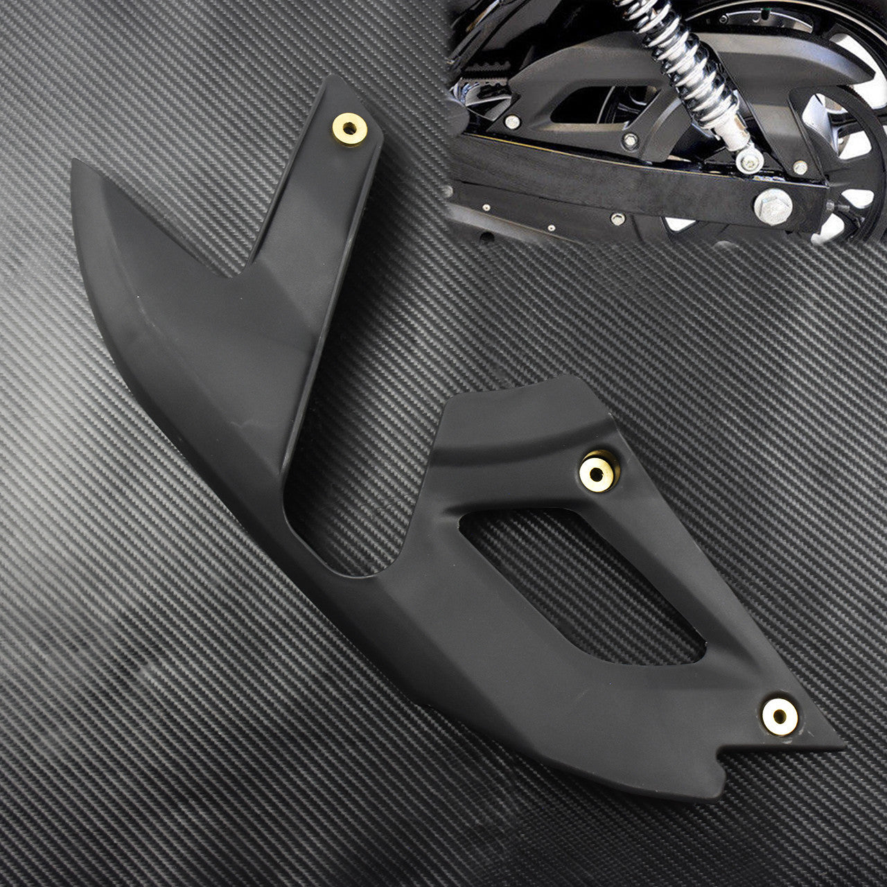 Belt Cover Swingram Guard Cover Fit for Harley Street XG500 XG750 2015-22 Black