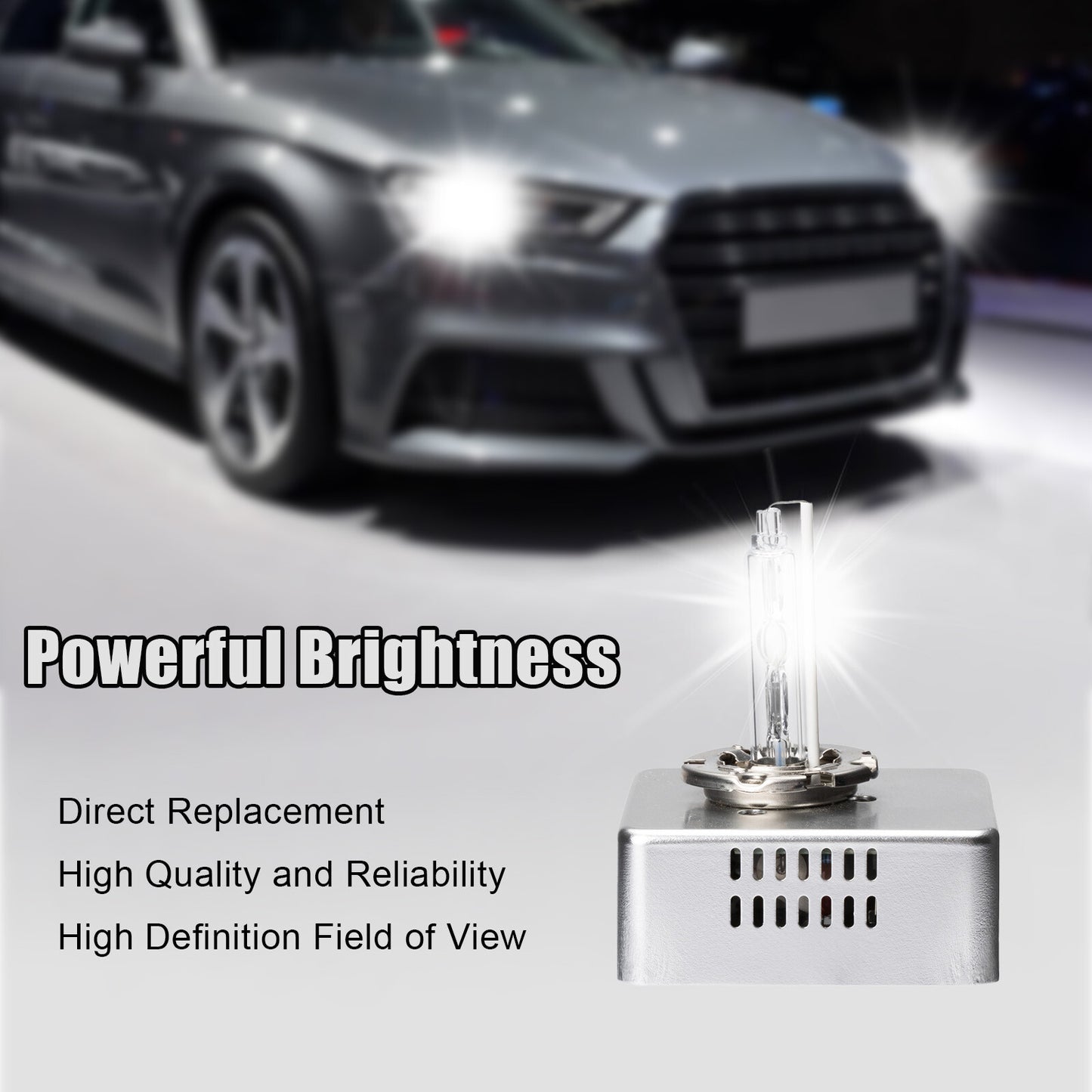 for Audi for Chevrolet for Fiat for GMC for Hyundai for Jeep for Kia Xenon Headlight Bulb D5S HID Bulb