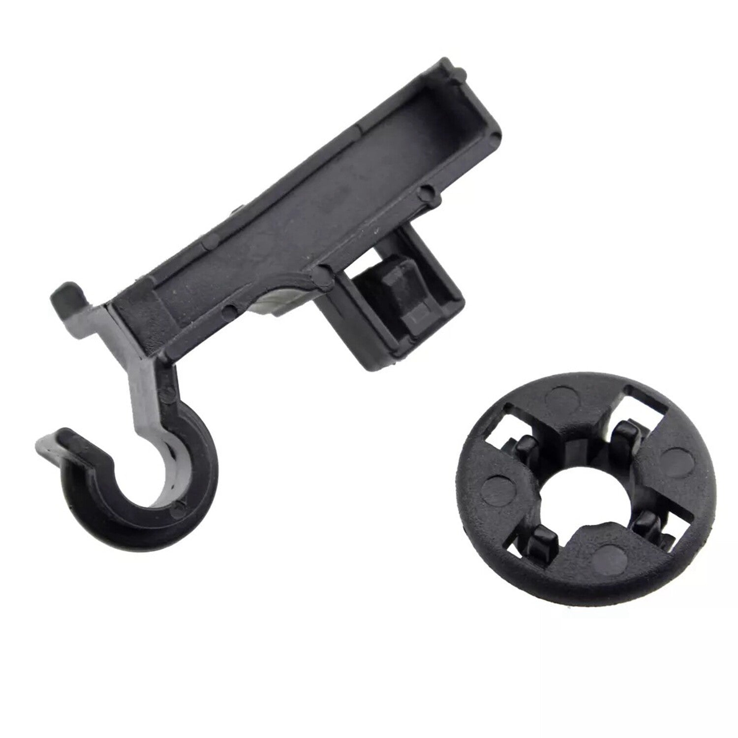 for Toyota for Corolla Set of Hood Prop Rod Clamp Clip Bracket Fastener 53452-02060