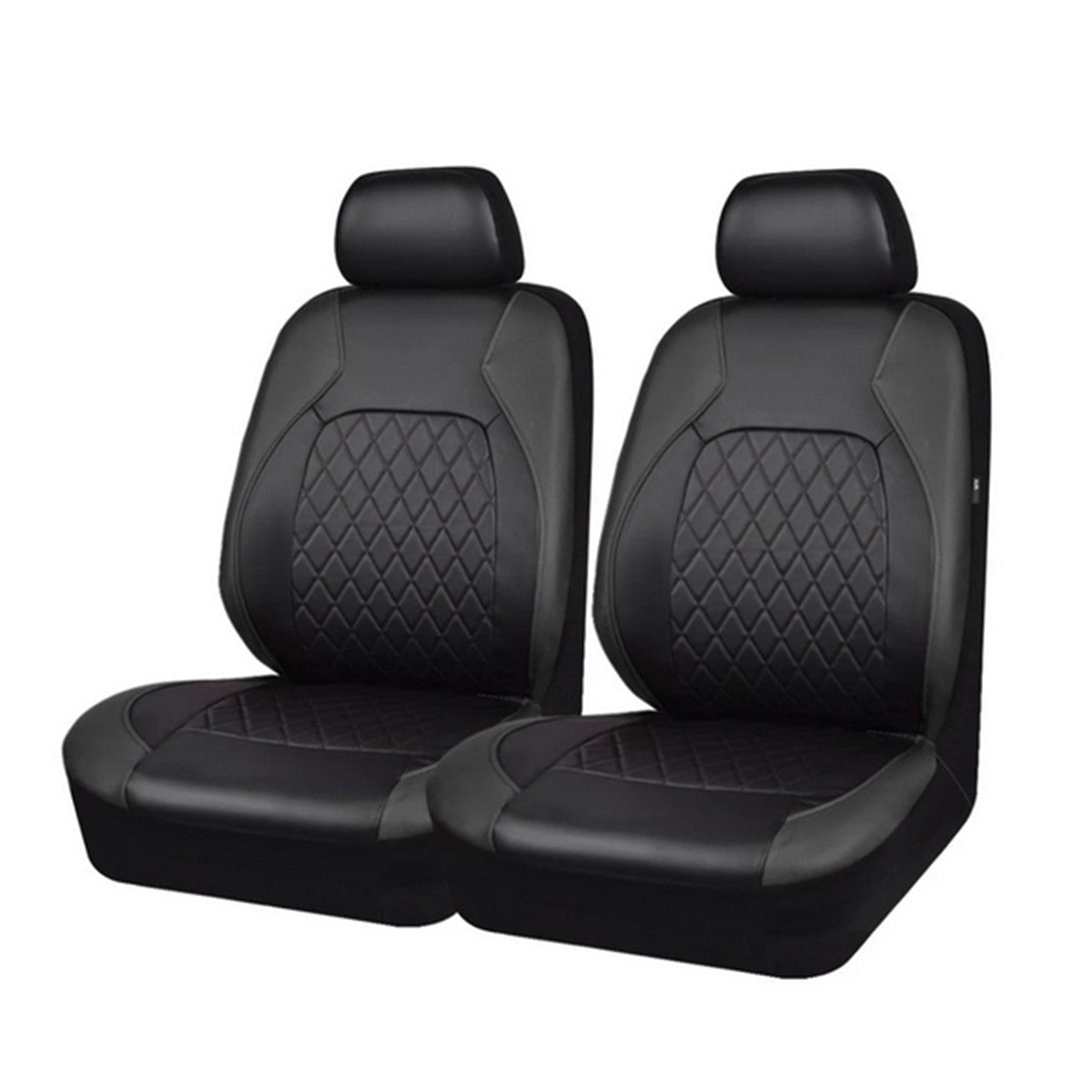 Front Car for Seat Covers Full-surround Protector PU Leather Fit for Honda for Civic