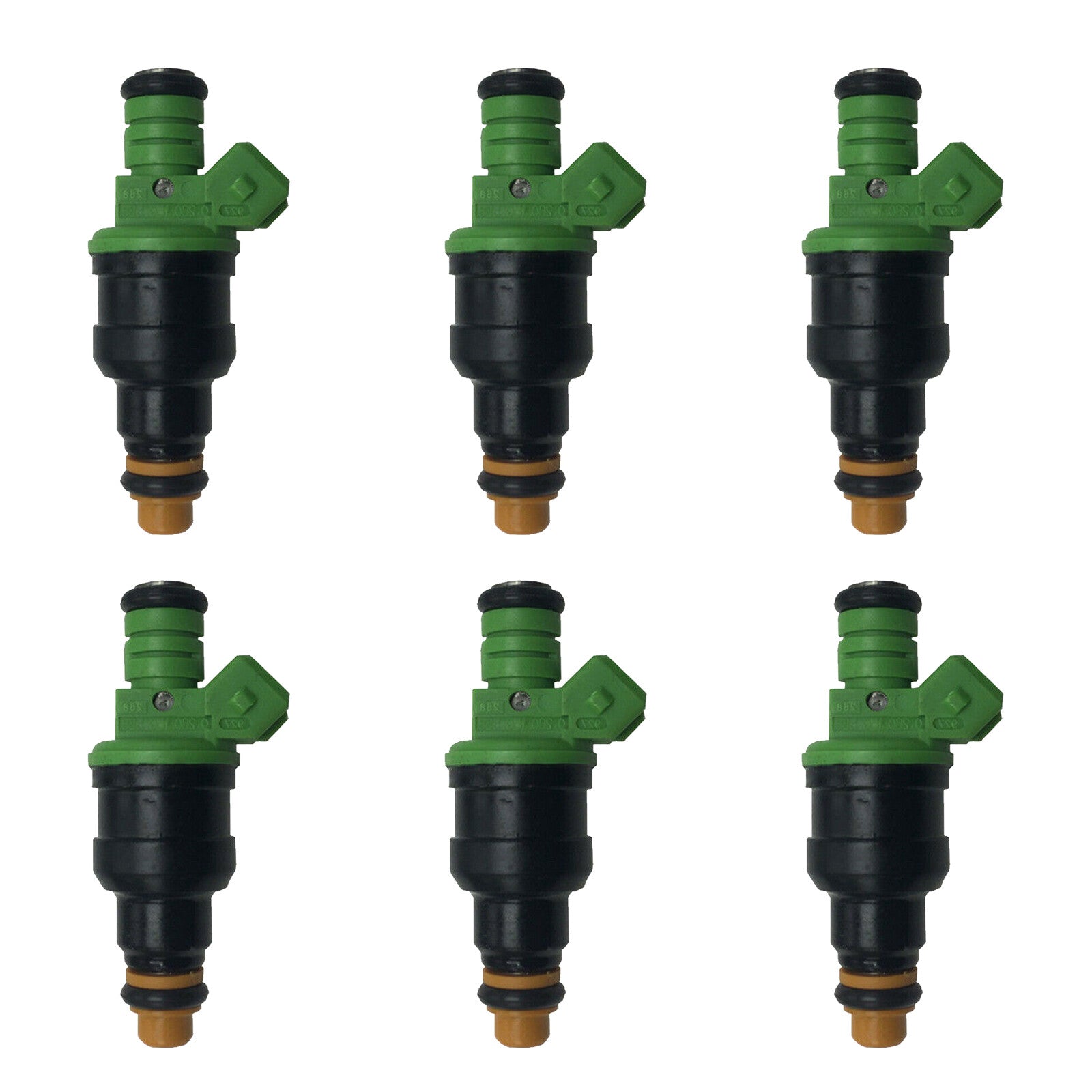 6x 440cc 42lb Fuel Injectors 0280150558 for A6 323i 325i 328i 525i for Mustang Regal