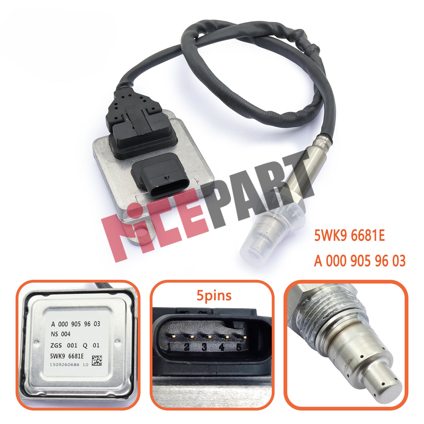 A0009059603 Nox Sensor compatible for Mercedes BenzW222 X222 W447 R172 X253 Sprinter
