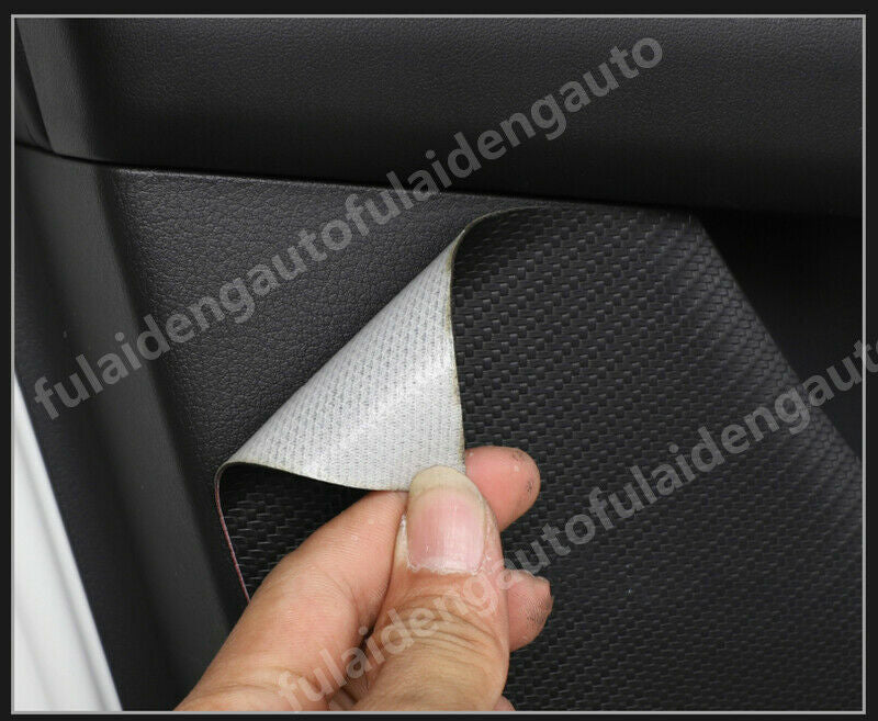 Leather Door Anti-Kick Pad Stickers Trim for Toyota Highlander/Kluger 2020-2023