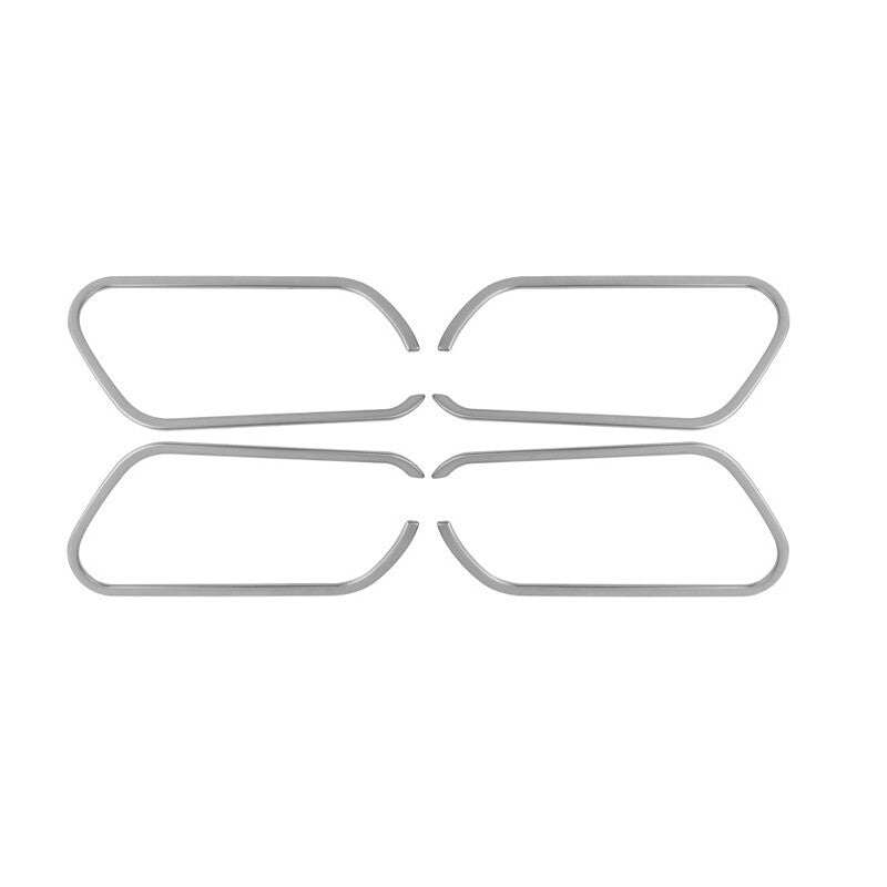 Inner Door Handle Cover Trim Fit for Nissan Altima Teana 2019-2022 Silver Steel