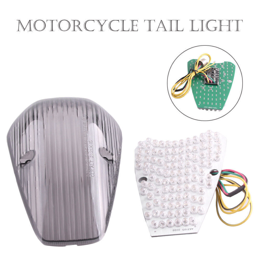 LED R¨¹cklicht R¨¹ckleuchte Blinker f¨¹r for Honda VTX1300 VTX1800 CUSTOM 2002 Schwarz