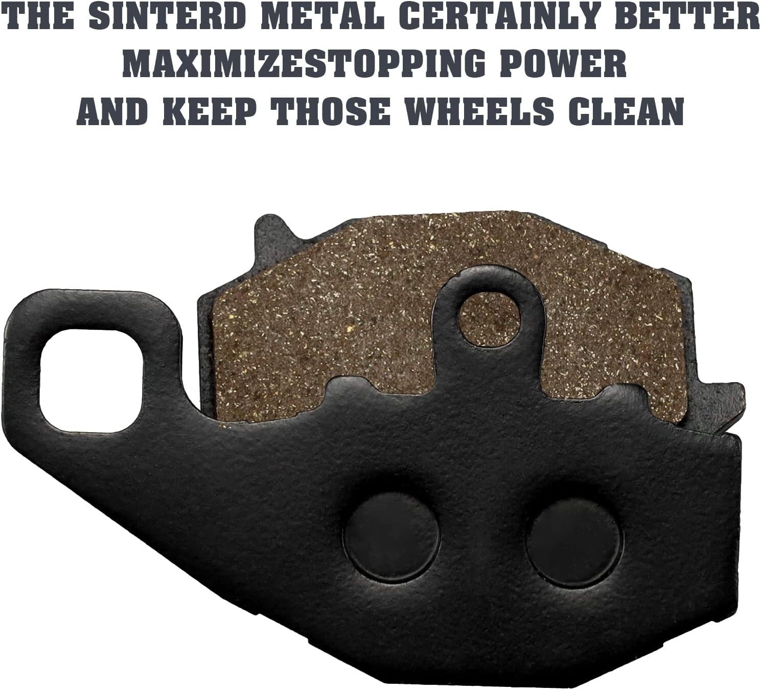 Front and Rear Brake Pads for Kawasaki ZZR600 ZZR 600 1993-2007 ZZR400 ZZ-R 400