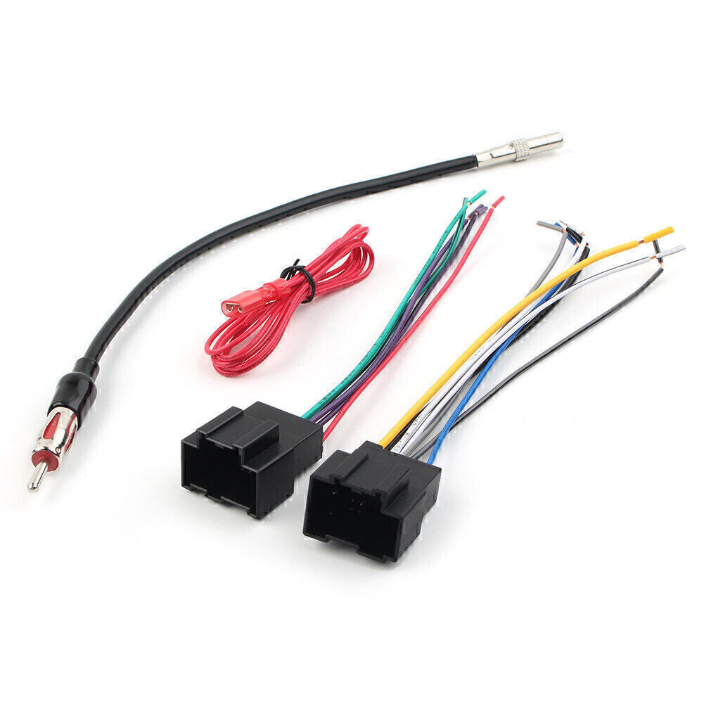 Car Stereo Radio Receiver Wire Harness Antenna FIT for GMC for SIERRA for YUKON 1500 07-13