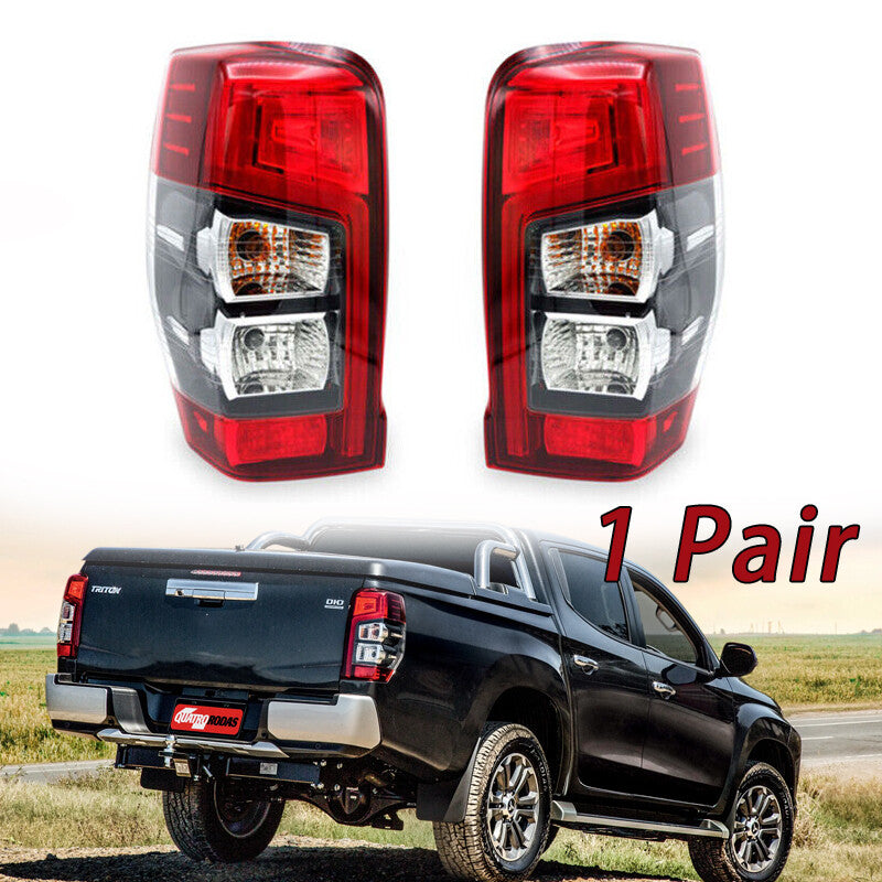 2Pcs Rear Tail Light Reverse Brake Light for Mitsubishi L200 Triton 2019-2020