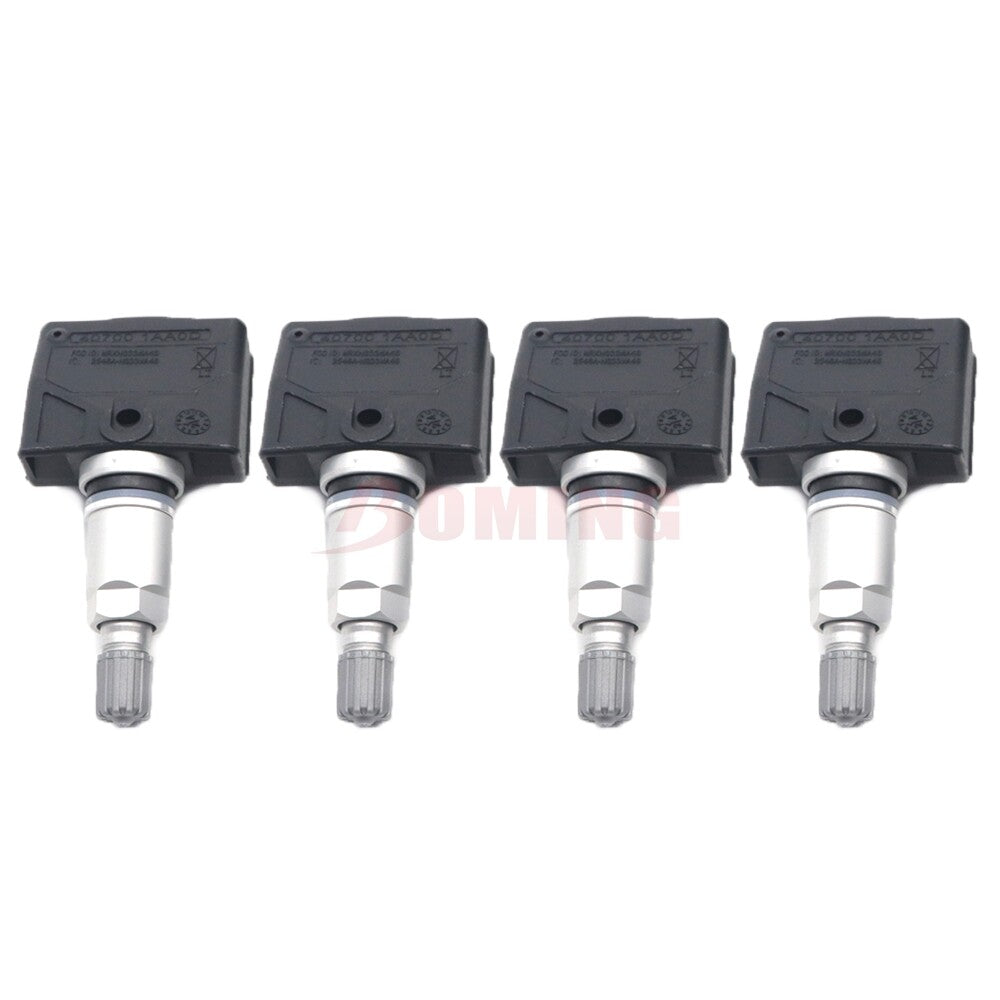 4pcs TPMS Tire Pressure Sensor for Nissan Titan Murano Pathfinder 40700-1AA0D