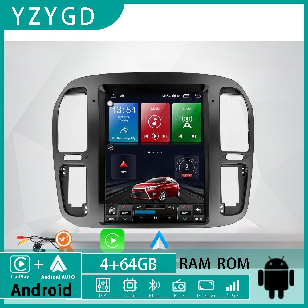 Android Car Radio GPS for Toyota for Land Cruiser LC100/ for Lexus LX470 1998-2002 Stereo