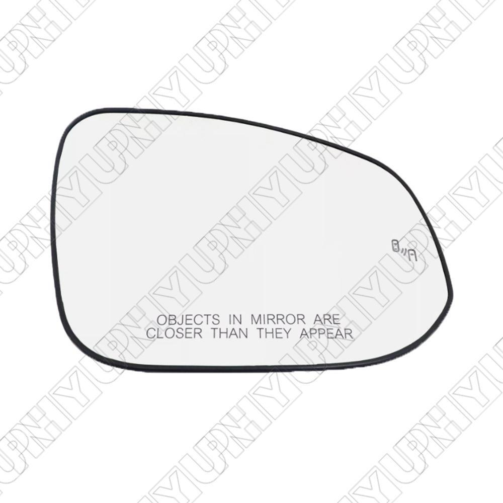 RH Front Passenger Side Mirror Glass Heated w/Blind Spot for Toyota Rav4 2019-24