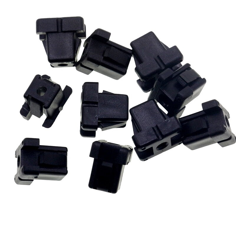 10x Radiator Grille Screw Retainer Grommet Fastener Clip for Toyota for Mitsubishi