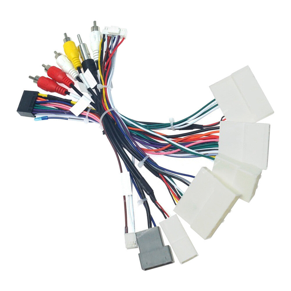 16Pin Power Harness Wiring Cable Adapter W/Canbus Camera for Toyota Radio Stereo