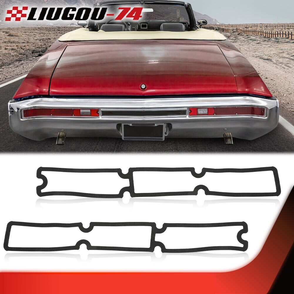Black taillight lens spacer suitable for 1970 and 1971 for Buick Skylark, GS, and GSX models.