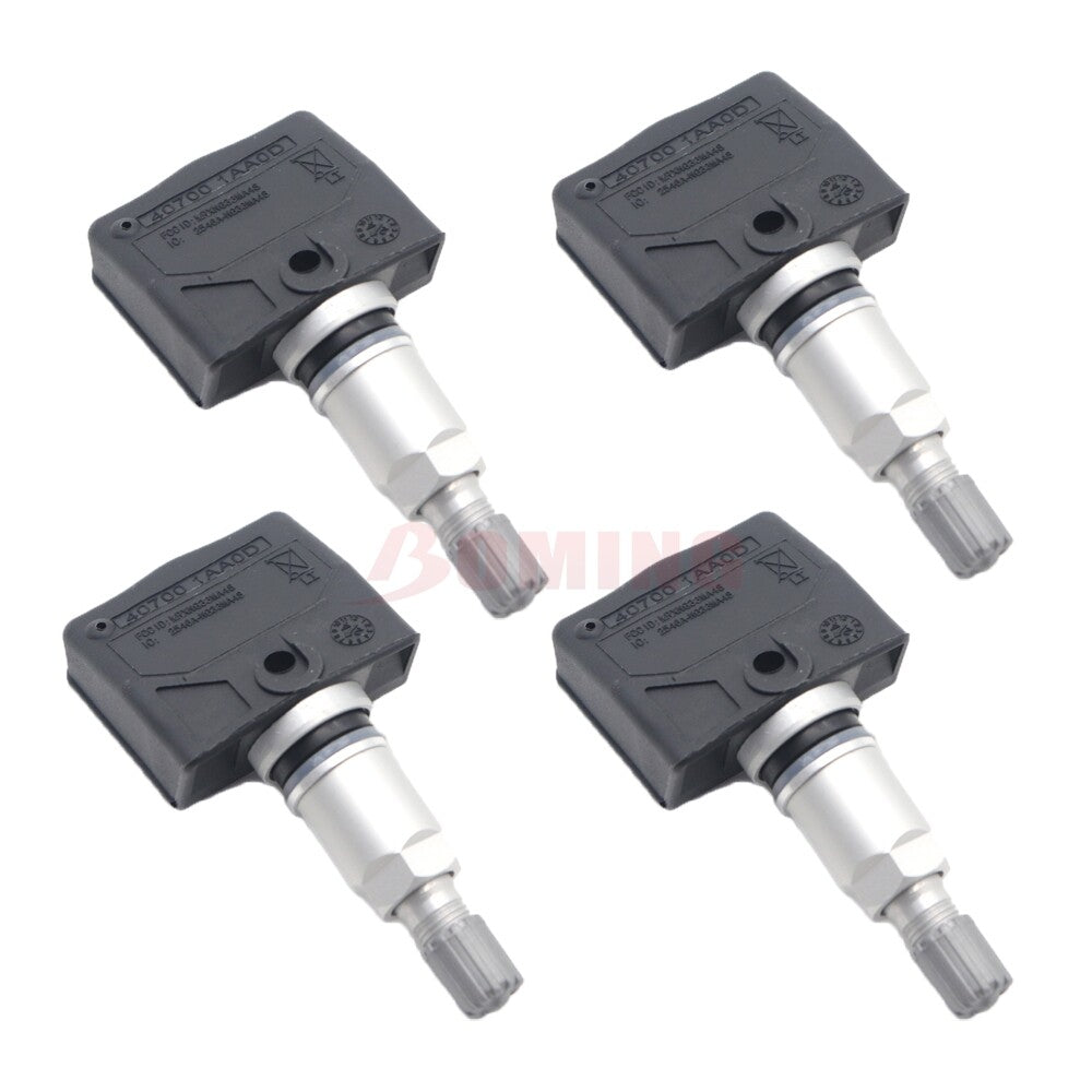 4PCS 40700-1AA0D TPMS TIRE PRESSURE SENSOR for Nissan Titan Pathfinder Murano