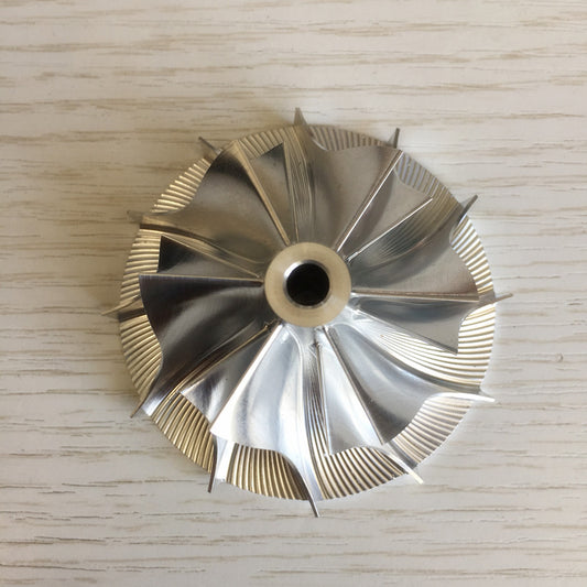 K24 5324-123-2019 43.70/60.50mm 6+6 blades Turbo Billet Compressor Wheel